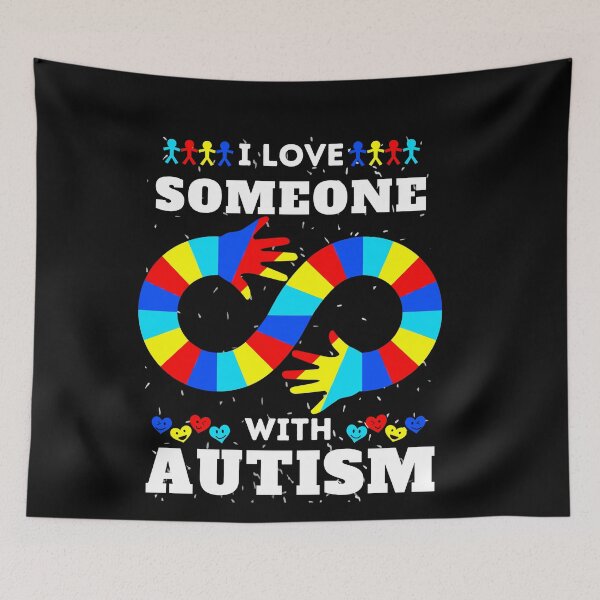 Item preview, I Love Someone with Autism Awareness Men Women Kids designed and sold by MotivaChic.