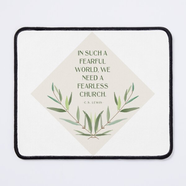 Item preview, Fearless Church C.S. Lewis designed and sold by maple-rose.