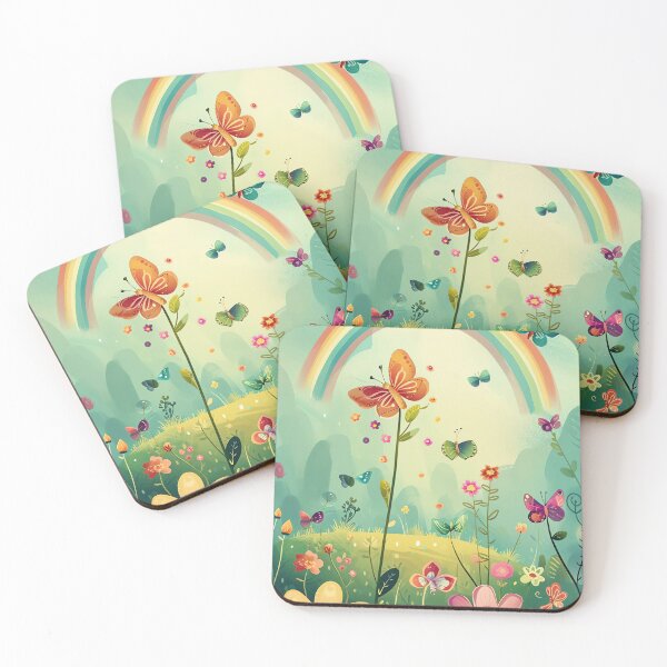 Item preview, Magical Fluttering Garden designed and sold by cute-animals99.
