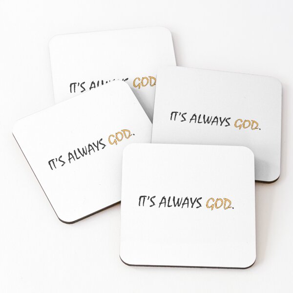 Item preview, It's Always God. designed and sold by Positive Mindzet!.