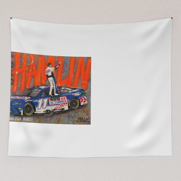 Item preview, Denny Hamlin, Bristol 2024 graffiti painting by DRAutoArt designed and sold by DRAutoArt.