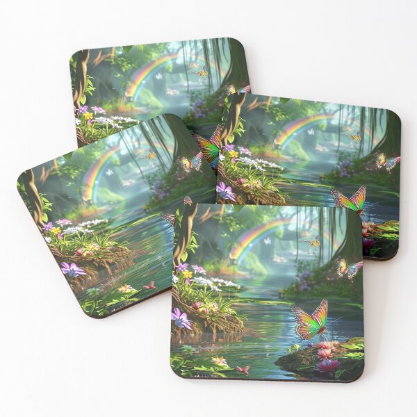 Item preview, Magical Butterfly Garden designed and sold by cute-animals99.