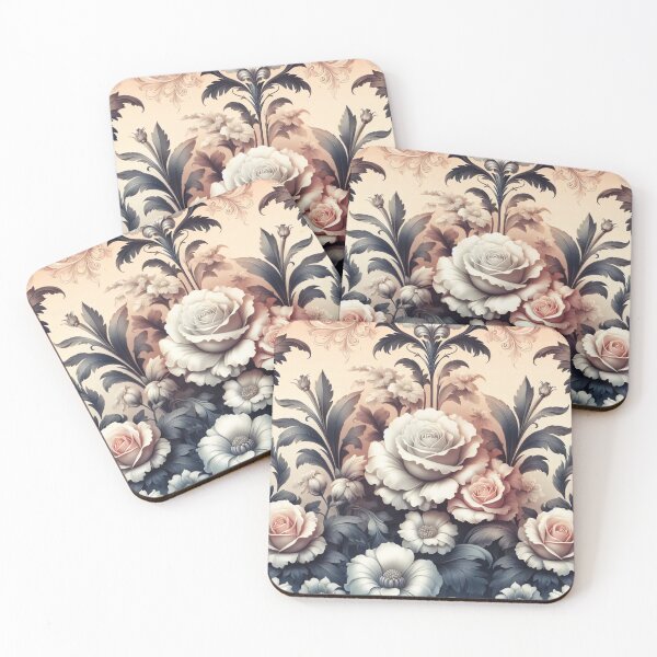 Item preview, Ombre Damask With Roses designed and sold by DesignsByPrnces.