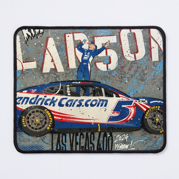 Item preview, Kyle Larson, Las Vegas 2024 graffiti painting by DRAutoArt designed and sold by DRAutoArt.