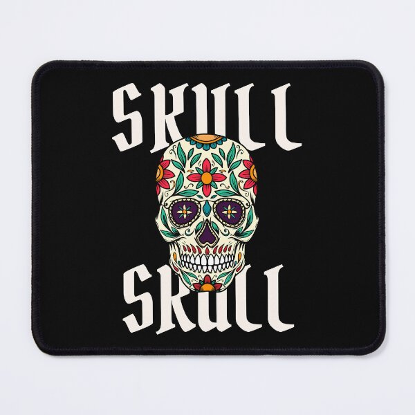 Item preview, Floral Skull Typography designed and sold by Y0ussefrizk.