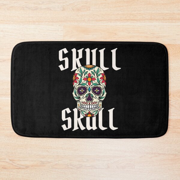Item preview, Floral Skull Typography designed and sold by Y0ussefrizk.