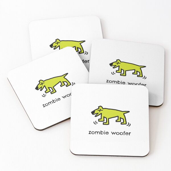 Item preview, Zombie woofer green 3 designed and sold by dogtired.