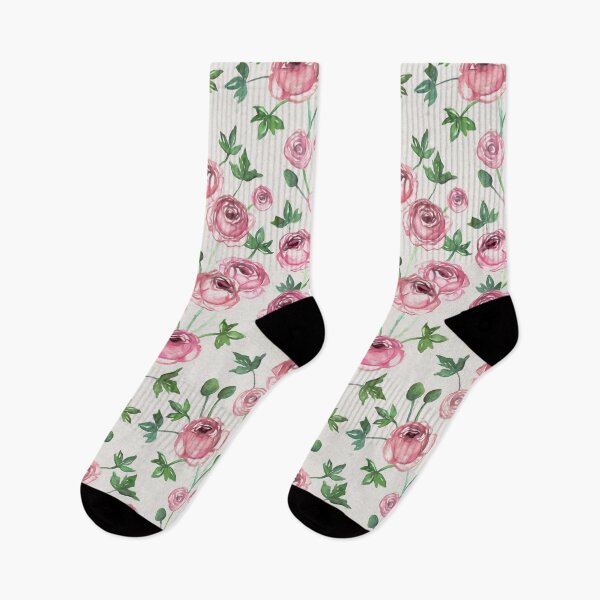 Item preview, Painted Pink Ranunculus Pattern designed and sold by micklyn.