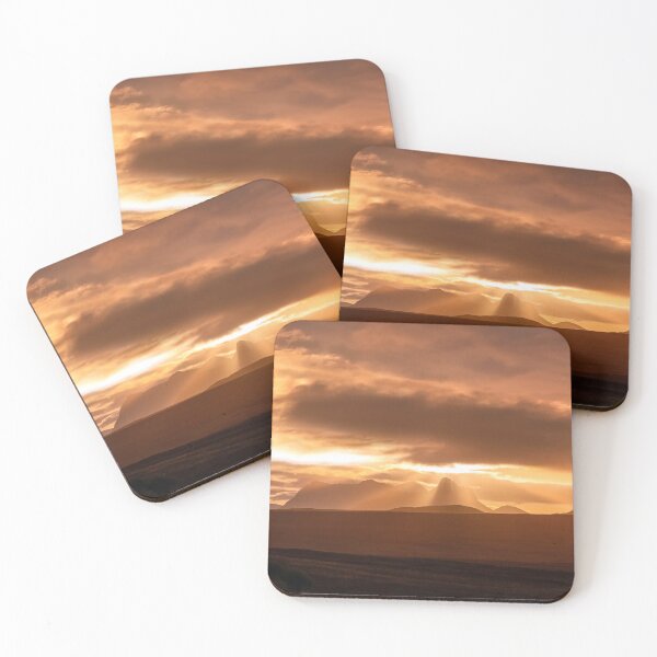 Item preview, Inverpolly Sunrise from Coigach NW Geopark Scotland designed and sold by PhotosEcosse.