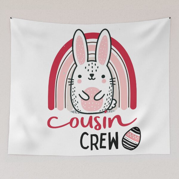 Item preview, Cousin Crew Happy Easter Bunny designed and sold by VerveVerseBoo.