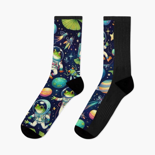 Item preview, space pattern designed and sold by TEEJAMBOREE.