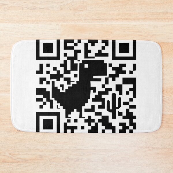 Item preview, Copy of Rick Roll QR code Chrome Dino designed and sold by Gravy-tee07.