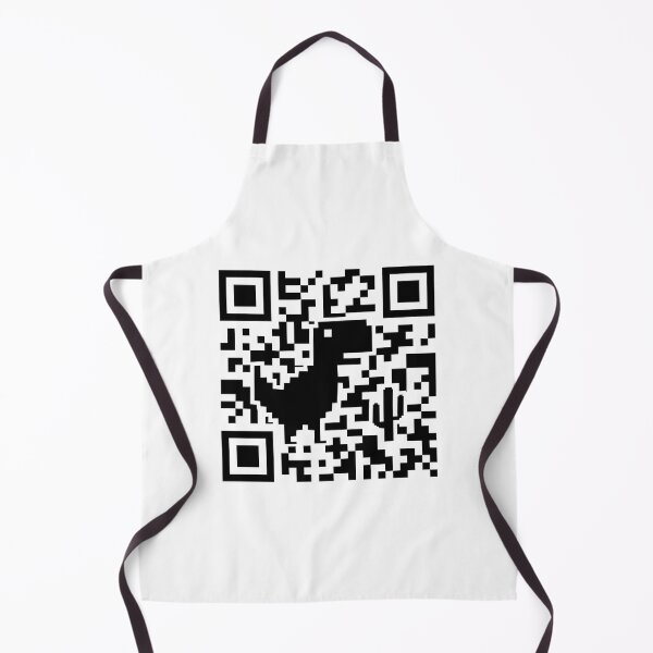 Item preview, Copy of Rick Roll QR code Chrome Dino designed and sold by Gravy-tee07.