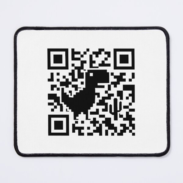Item preview, Copy of Rick Roll QR code Chrome Dino designed and sold by Gravy-tee07.