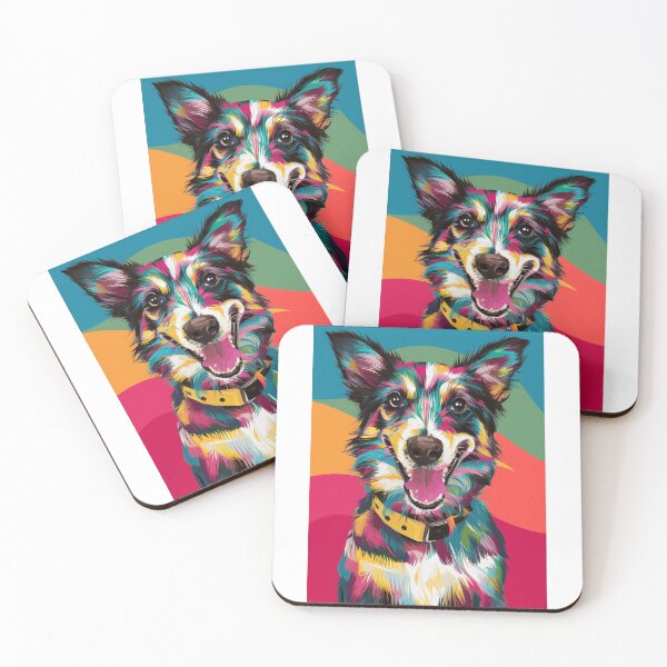 Item preview, Barking beauty,Cool Canine: Star of Style - Modern Cartoon Dog designed and sold by Colorful-Garden.