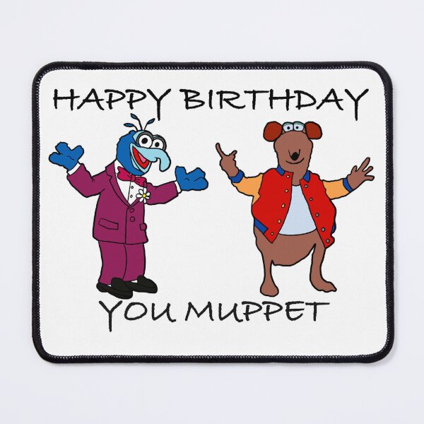 Artikelvorschau, Alles Gute zum Geburtstag, du Muppet – Gonzo und Rizzo entworfen und verkauft von Animals-by-JB.