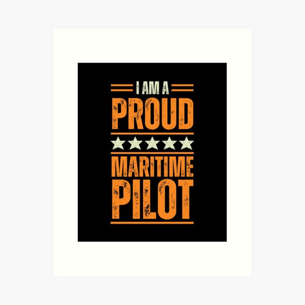 Item preview, I'm A very proud Maritime Pilot designed and sold by rootartino.