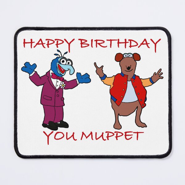 Artikelvorschau, Alles Gute zum Geburtstag, du Muppet – Gonzo und Rizzo entworfen und verkauft von Animals-by-JB.