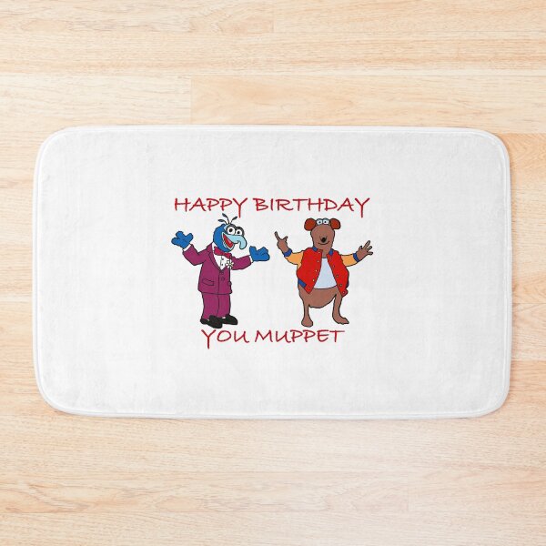 Item preview, Happy Birthday You Muppet - Gonzo and Rizzo designed and sold by Animals-by-JB.