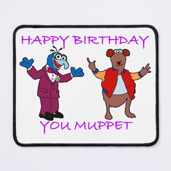 Artikelvorschau, Alles Gute zum Geburtstag, du Muppet – Gonzo und Rizzo entworfen und verkauft von Animals-by-JB.