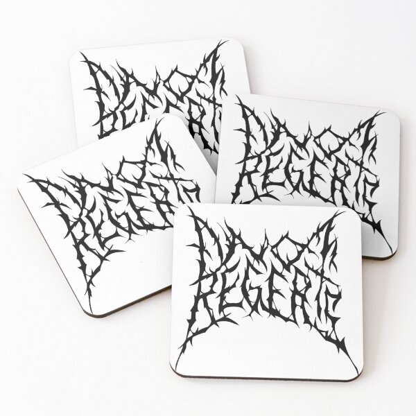 Item preview, NO REGERTS (black) designed and sold by Lamasia Creations.