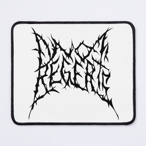 Item preview, NO REGERTS (black) designed and sold by Lamasia Creations.