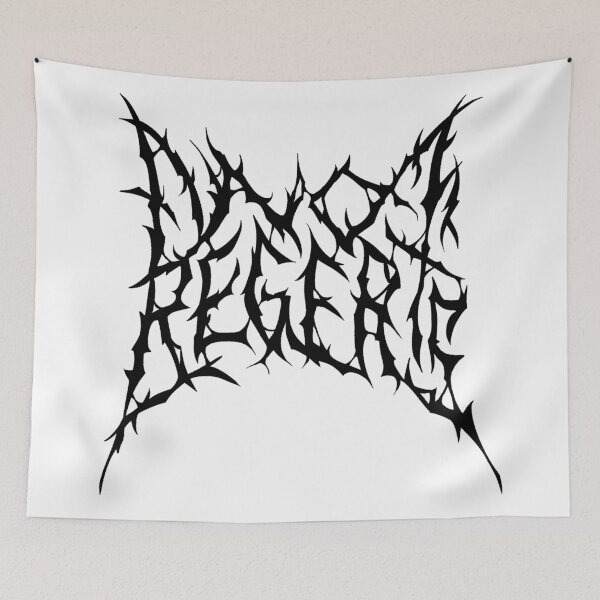 Item preview, NO REGERTS (black) designed and sold by Lamasia Creations.