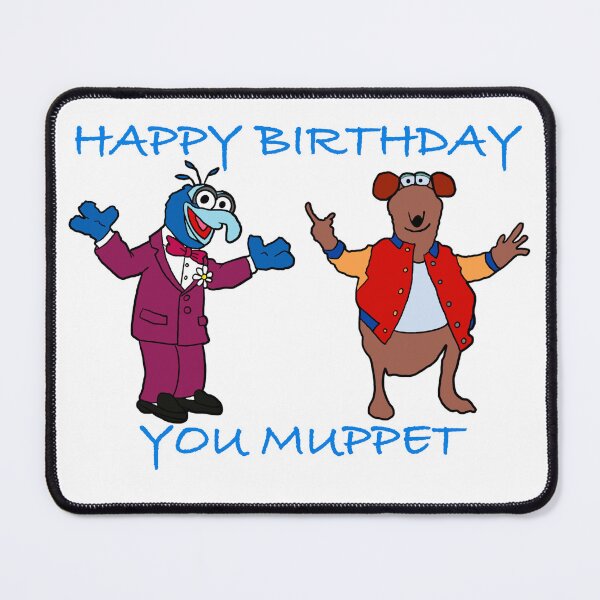 Artikelvorschau, Alles Gute zum Geburtstag, du Muppet – Gonzo und Rizzo entworfen und verkauft von Animals-by-JB.