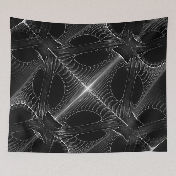 Item preview, Black abstract designed and sold by Gluecknika.
