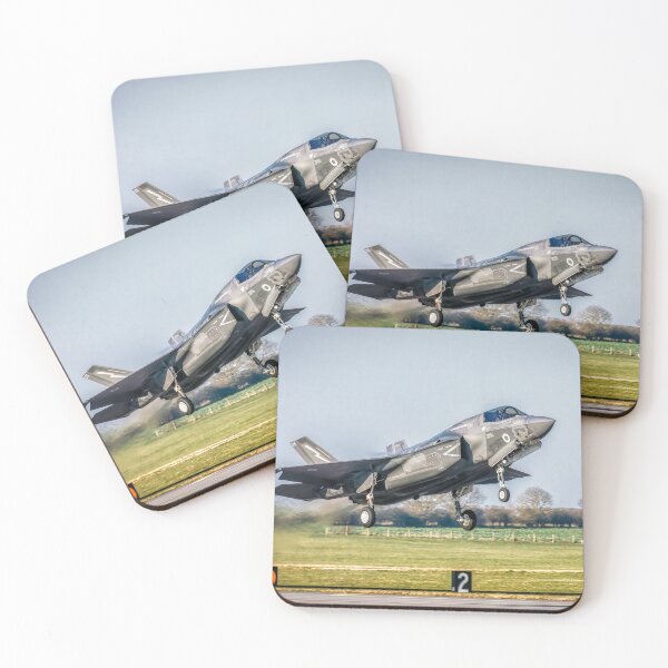 Item preview, Lockheed Martin F-35B Lightning taking off from runway designed and sold by Drew McAvoy.