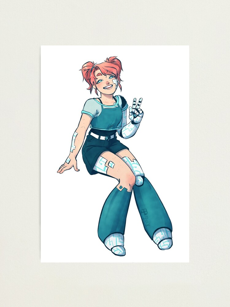 MLAATR - XJ-9 a.k.a. Jenny Smiling Sticker for Sale by mvelas17