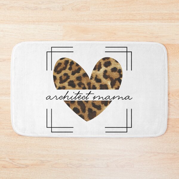 Artikelvorschau, Kopie von Cute Fun Leopard Architect Mama entworfen und verkauft von DigitalLegends1.