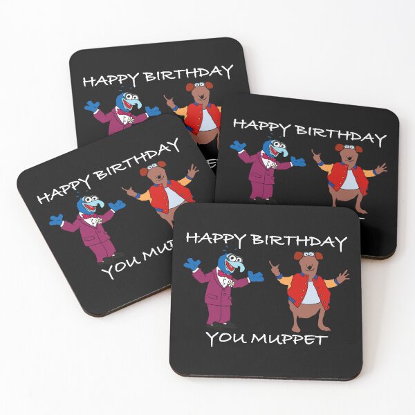 Aperçu de l'œuvre Joyeux anniversaire, Muppet - Gonzo et Rizzo créée et vendue par Animals-by-JB.