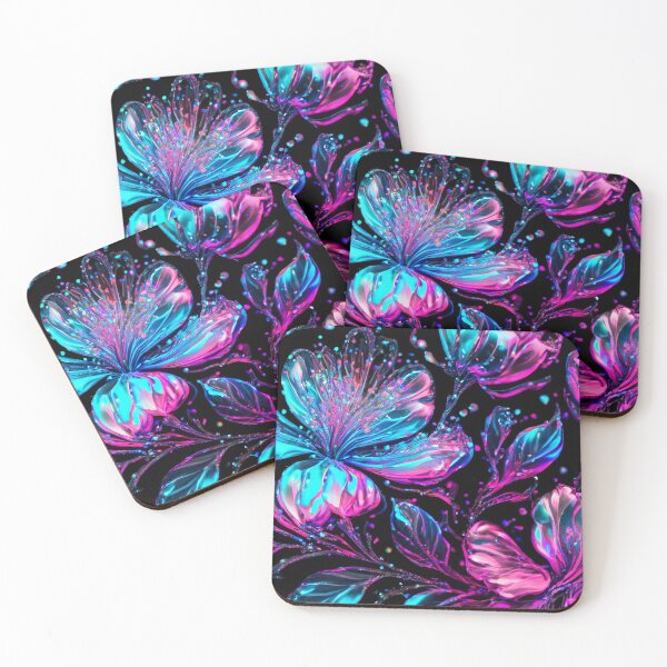 Item preview, Faux Holographic Flowers designed and sold by BeJolley.