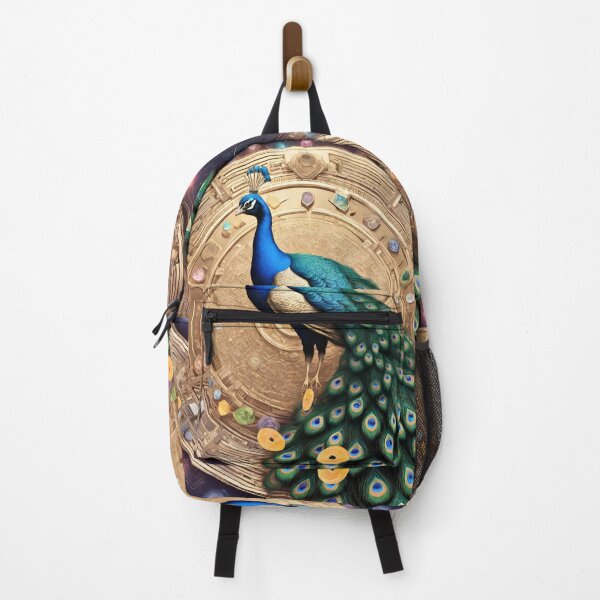 Item preview, Beautiful Blue Peacock and gold  designed and sold by Sugar Wisdom .