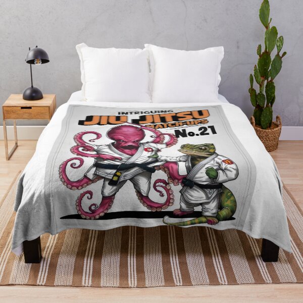 Item preview, Octopus vs Chameleon Jiu Jitsu Match up designed and sold by CoolCrazyQuirky.