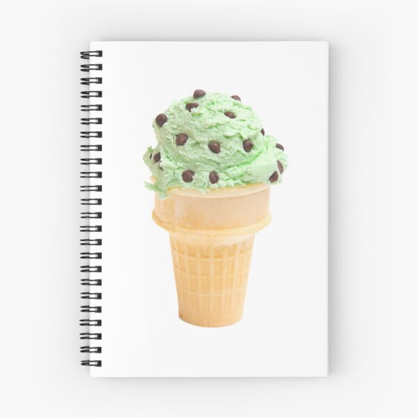 Item preview, Mint Chocolate Chip Ice Cream Cone designed and sold by Pamela Maxwell.