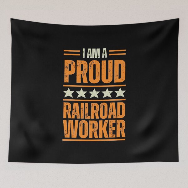Item preview, I'm A very proud Railroad Worker designed and sold by rootartino.