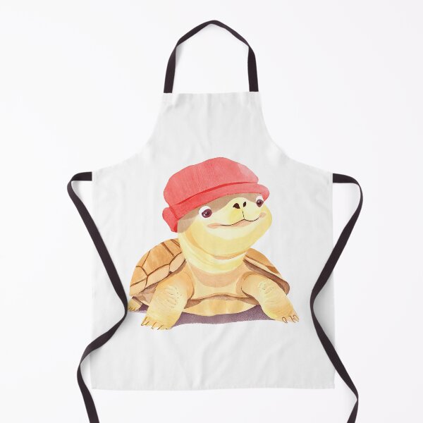 Item preview, Sulcata turtle wears a cute red hat designed and sold by gao7650.