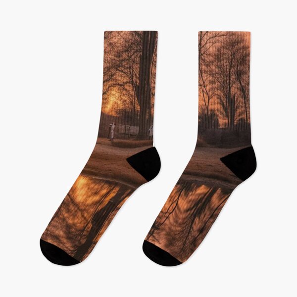 Item preview, forest with sunset designed and sold by caresdolravone.
