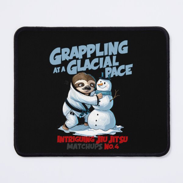Item preview, Sloth vs Snowman Jiu Jitsu Match up designed and sold by CoolCrazyQuirky.