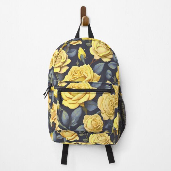 Item preview, Yellow roses on a dark background  designed and sold by Flowersonstuff.