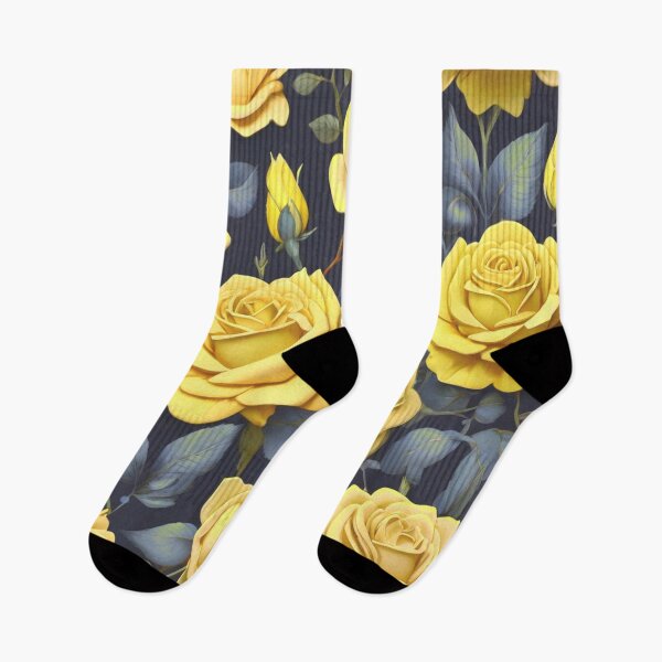 Item preview, Yellow roses on a dark background  designed and sold by Flowersonstuff.