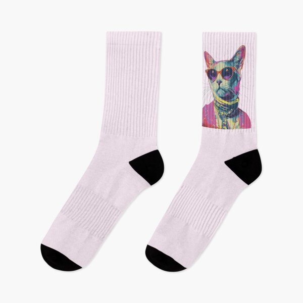 Item preview, Fashion Cat, Fashion Kitty, Retro Style Kitten Vintage designed and sold by CreativeArts-S.