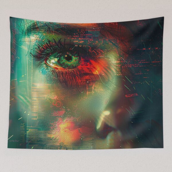Item preview, Eye Illustration designed and sold by nomiraclehere.
