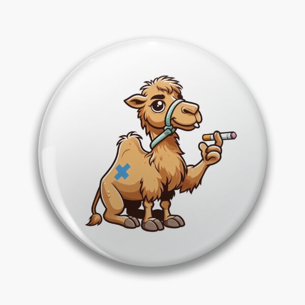 Item preview, Camel with a cigarette designed and sold by BUGIAL SHOP.
