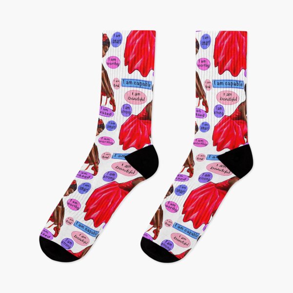 Item preview, African American Ballerina Afro Queen | Strong Black Woman Melanin Dance Art | Educated Black Girl Birthday Gift designed and sold by Artonmytee.