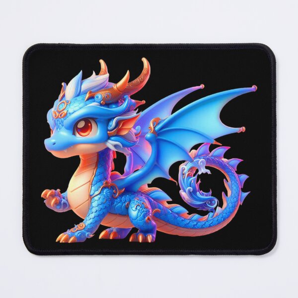 Item preview, Chibi Chinese Dragon Cute Anil designed and sold by CHIBI_POPZ.