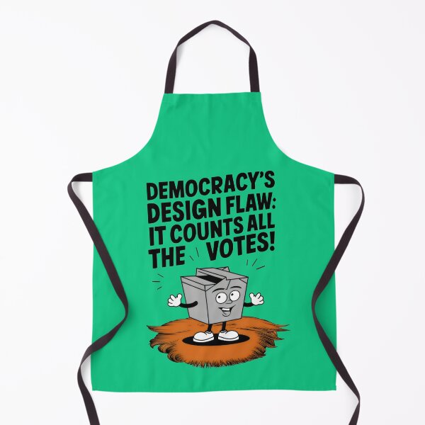 Item preview, Democracy's Design Flaw: It Counts All the Votes! designed and sold by CoolCrazyQuirky.