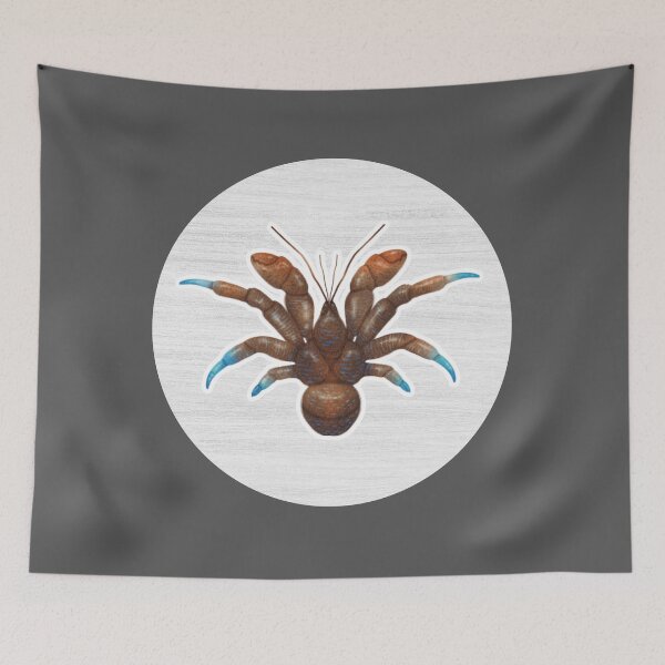 Item preview, Coconut Crab Watercolor Drawing designed and sold by LivingColorful.